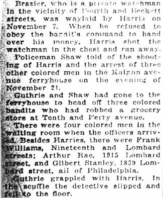 Camden Courier-Post January 6 1922 clipping part 3