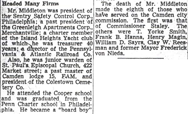 Middleton obituary — part 5