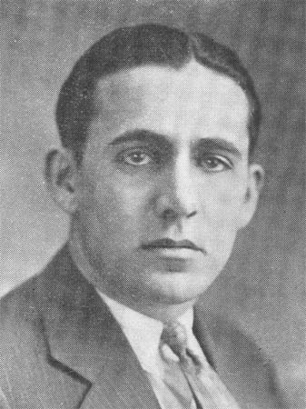 Morris Goldstein — Camden High School, June 1926 Purple & Gold Yearbook