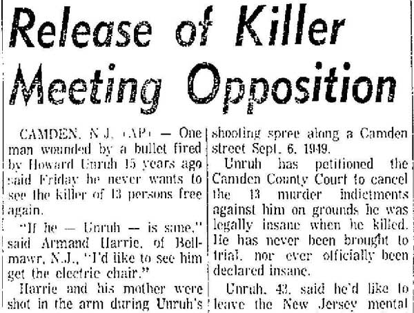Florence SC Morning News, January 9, 1965, top section