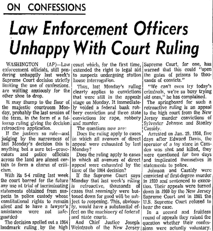 Florence SC Morning News, January 28, 1966, front page