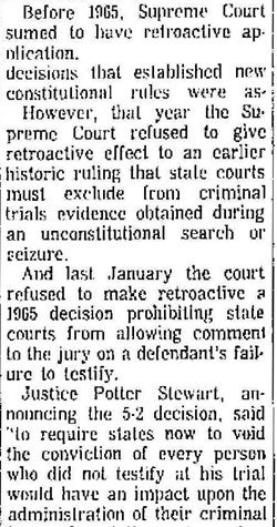 Florence SC Morning News, January 28, 1966, continued column 2