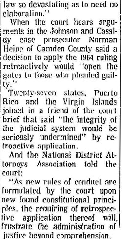 Florence SC Morning News, January 28, 1966, continued column 3
