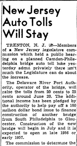 Indiana PA Evening Gazette, June 4, 1953, column 1