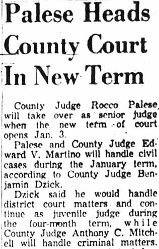 Camden Courier-Post, December 24, 1957, clipping part 1