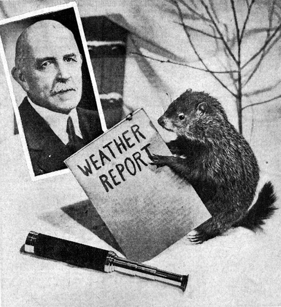 Samuel T. Corliss, Camden weather expert, February 2, 1938