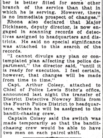 Dr. David S. Rhone newspaper clipping continued