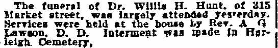 Philadelphia Inquirer, April 15, 1900