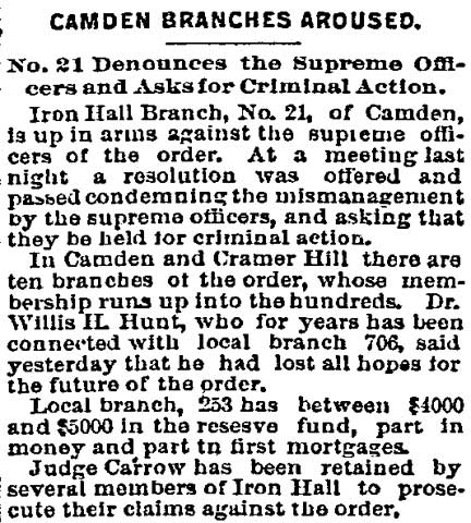 Philadelphia Inquirer, August 24, 1892