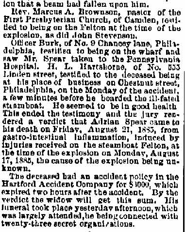 Philadelphia Inquirer, August 25, 1885, page 2