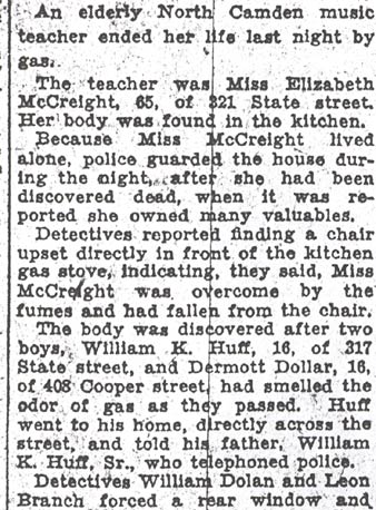 Own Life Taken by Music Teacher (continued)