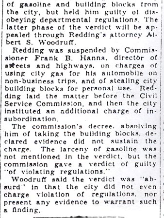 Camden Courier-Post December 9, 1930 clipping, second image
