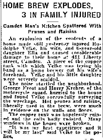 Philadelphia Inquirer clipping, March 19, 1921
