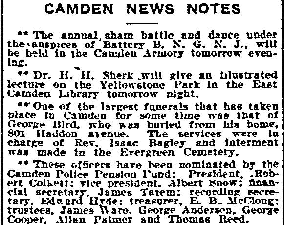 Philadelphia Inquirer, December 9, 1908 — page 1