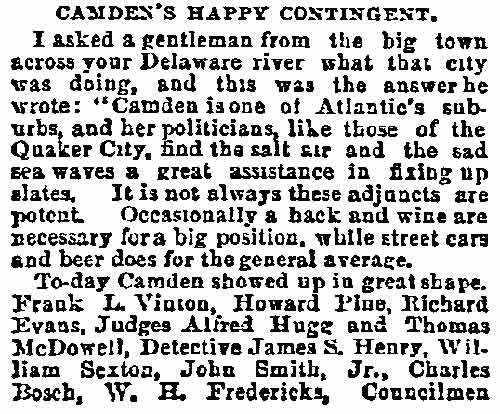 Philadelphia Inquirer June 29, 1891 — page 1