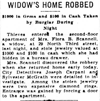 Newspaper clipping, December 6, 1930