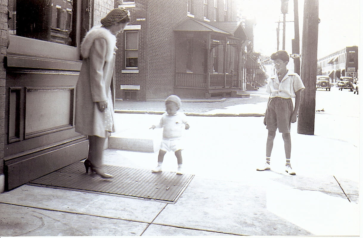 Florence LaMaina and sons, 1940