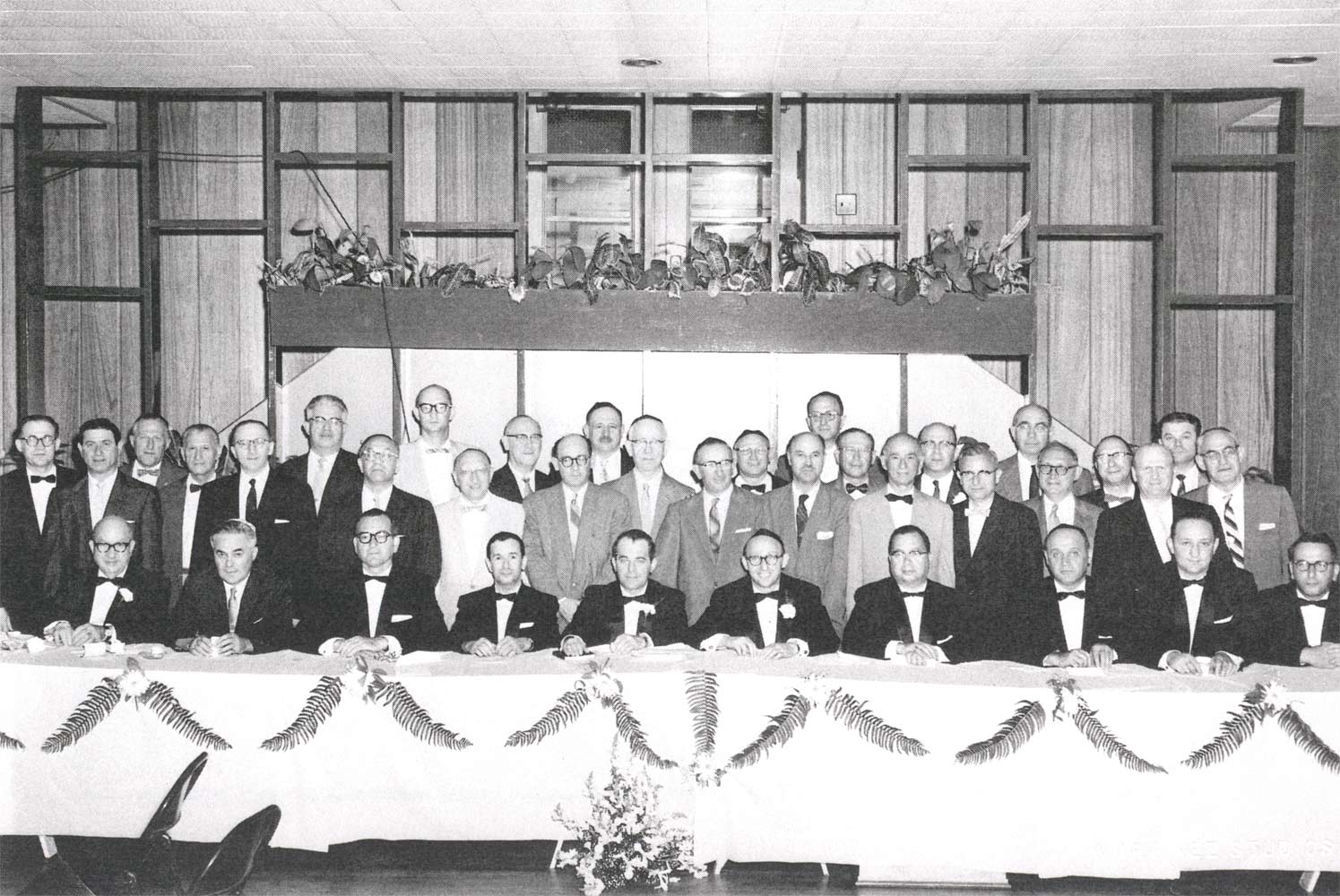 Brotherhood of Devoted Sons dinner, Beth El, June 1958, with Cantor Louis Herman