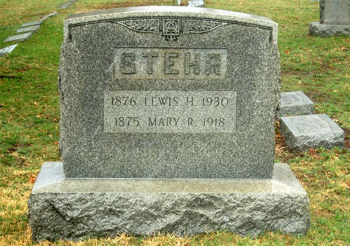 The Stehr family plot at Harleigh Cemetery, photo 1