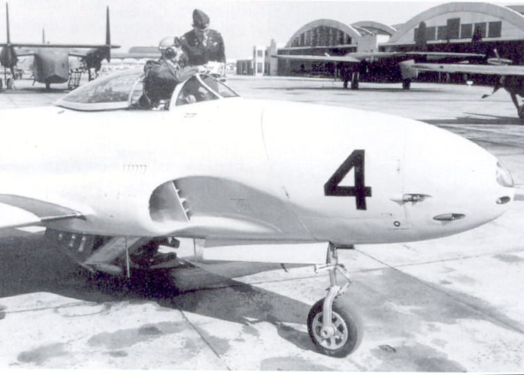 Wright Field, F-80 Test Pilot School, 1947 — Major Nathan Rosengarten