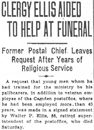 Camden Morning Post, December 2, 1930, page 1