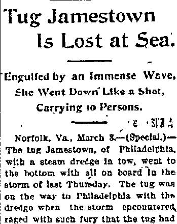 Philadelphia Inquirer, March 9, 1899 — page 1