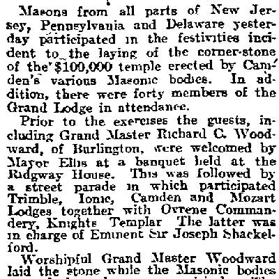 Philadelphia Inquirer June 23 1912 article, page 2