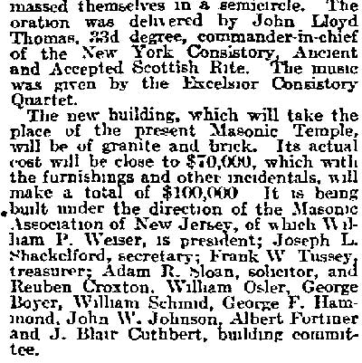 Philadelphia Inquirer June 23 1912 article, page 3