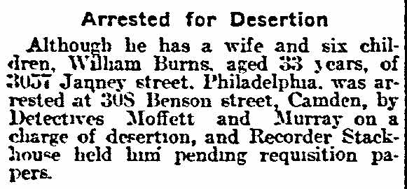 Philadelphia Inquirer, January 31, 1915