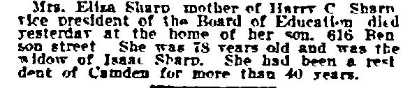 Philadelphia Inquirer, December 14, 1914