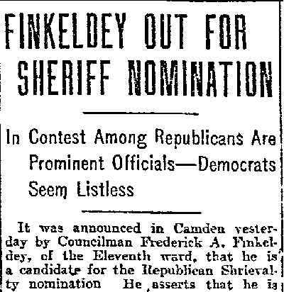 Philadelphia Inquirer, February 9, 1914, page 1
