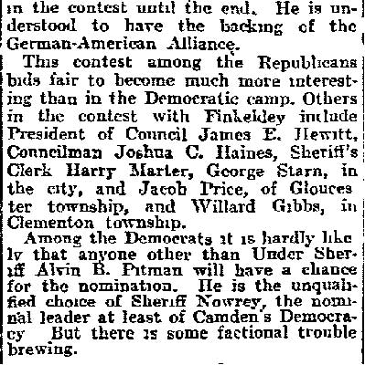 Philadelphia Inquirer, February 9, 1914, page 2