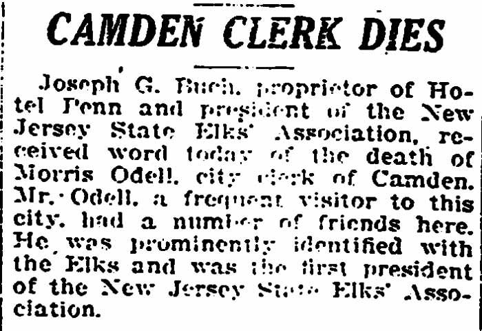 Trenton Times January 24, 1923