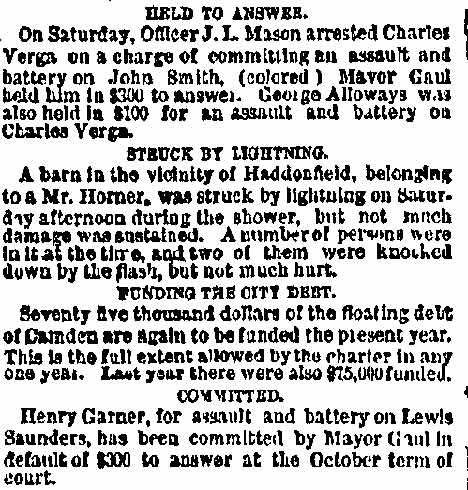 Philadelphia Inquirer, July 1, 1872