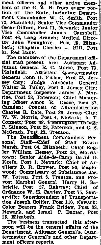 Veterans Gather at New Jersey Soldiers Home article, page 2