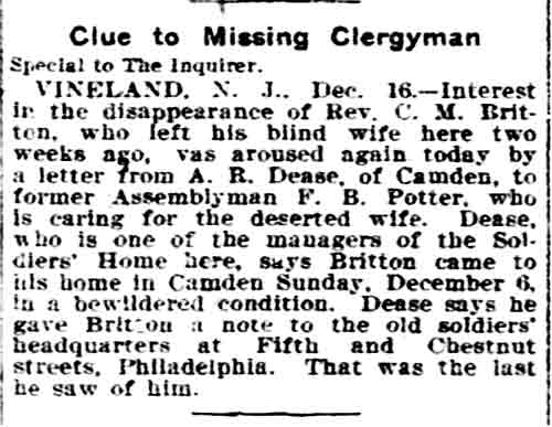 Naval Veterans Meet article, December 17, 1908