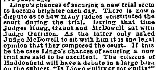 Philadelphia Inquirer, March 26, 1891