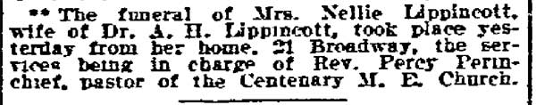 Philadelphia Inquirer, March 25, 1910