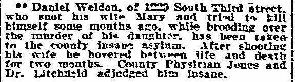Philadelphia Inquirer, January 27, 1907