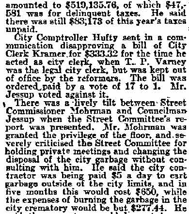 Philadelphia Inquirer, November 24, 1898 — "L" Bubble Bursts, part 3