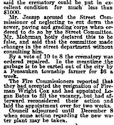 Philadelphia Inquirer, November 24, 1898 — "L" Bubble Bursts, part 4