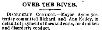 Philadelphia Inquirer, September 19, 1877 — Over the River