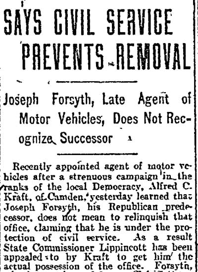 Philadelphia Inquirer, February 6, 1913