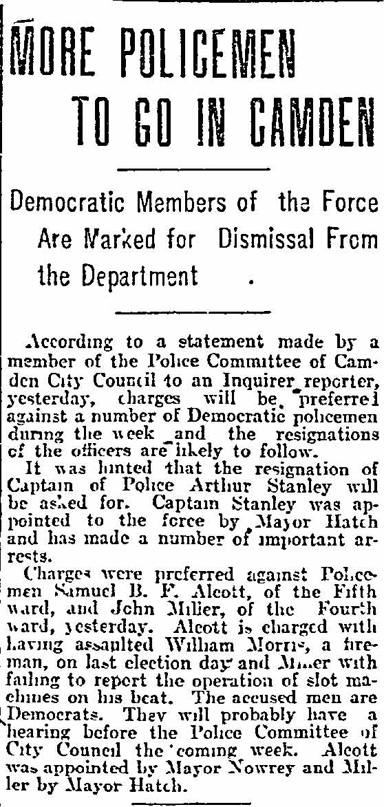 Philadelphia Inquirer, February 19, 1905