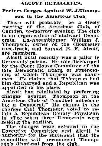 Philadelphia Inquirer, December 9, 1894