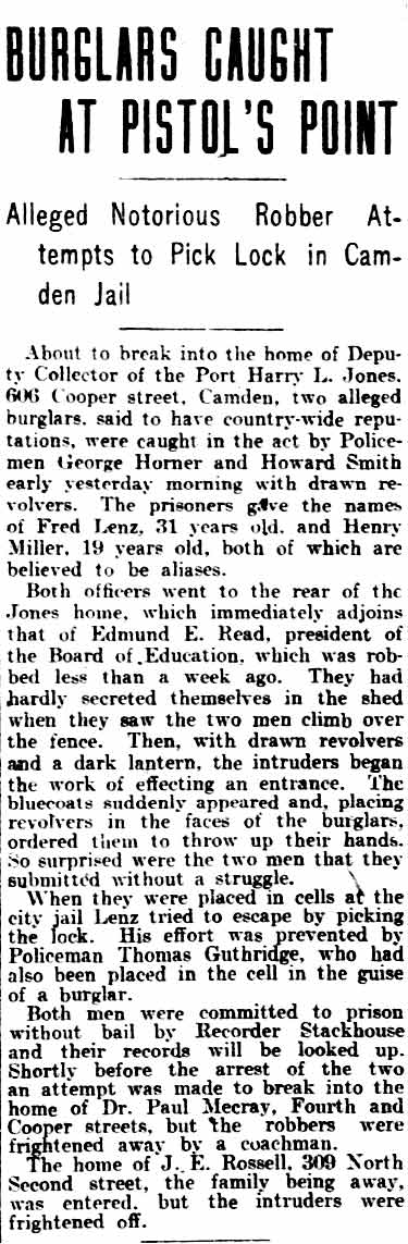 Philadelphia Inquirer, August 28, 1908