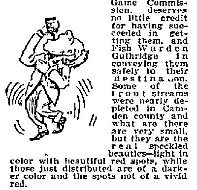 Philadelphia Inquirer November 8, 1896 — Stocking Trout Streams in Camden County, page 4