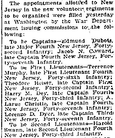 Jersey Journal, August 25, 1899, Will Go to Manila, page 2