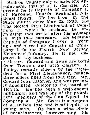 Jersey Journal, August 25, 1899, Will Go to Manila, page 3