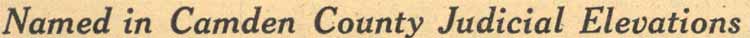 Camden Courier-Post, May 1, 1934 — Named in Camden County Judicial Elevations